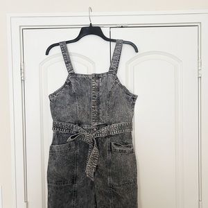 Black Denim Jumpsuit NWOT